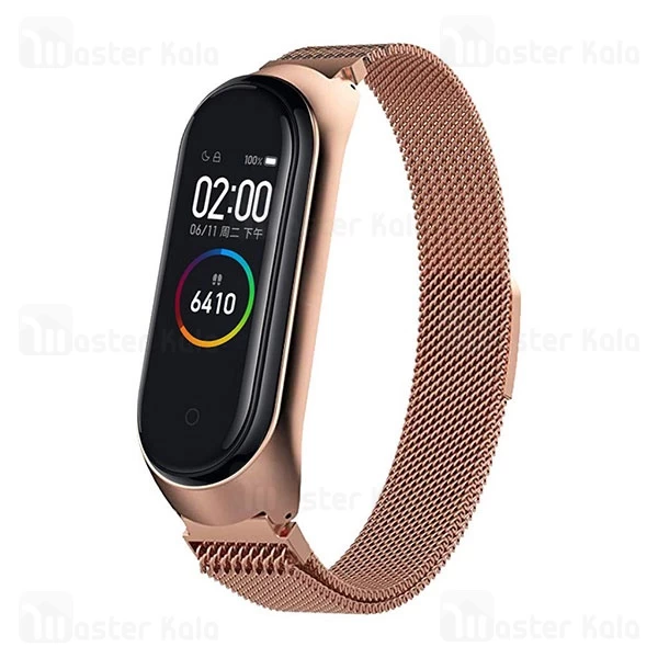 بند فلزی دستبند سلامتی شیائومی Xiaomi Mi Band 4 / 3 Milanese Strap