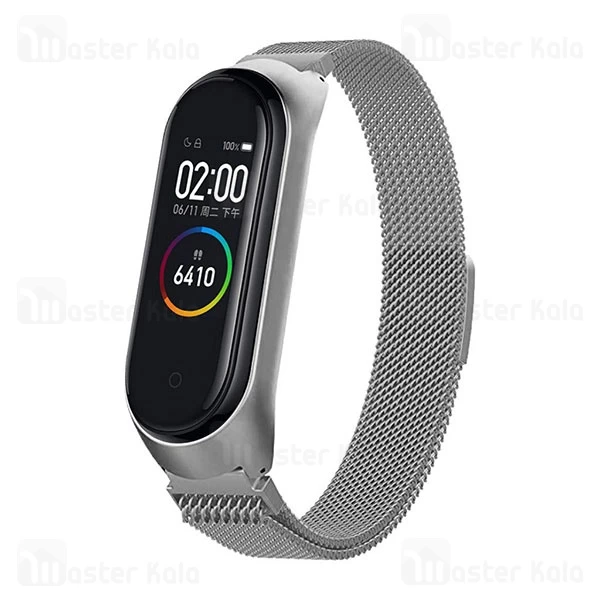 بند فلزی دستبند سلامتی شیائومی Xiaomi Mi Band 4 / 3 Milanese Strap