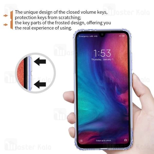 قاب ژله ای نیلکین شیائومی Xiaomi Redmi Note 7 / 7 Pro Nillkin Nature TPU