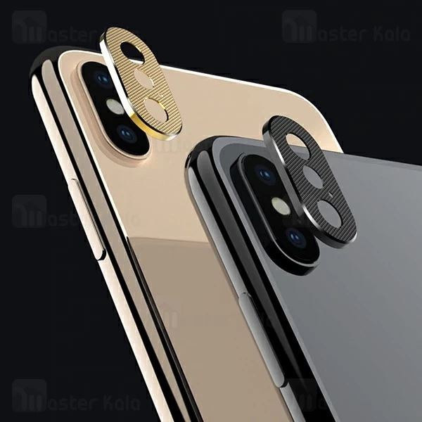 محافظ لنز فلزی دوربین موبایل اپل Apple iPhone X / XS Alloy Lens Cap
