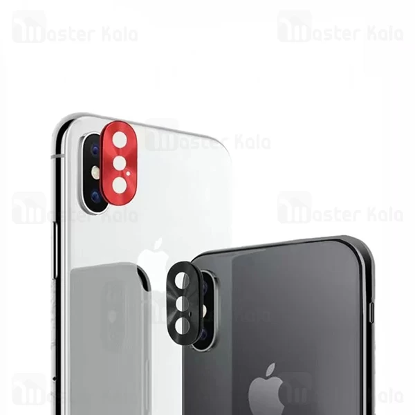 محافظ لنز فلزی دوربین موبایل اپل Apple iPhone X / XS Alloy Lens Cap