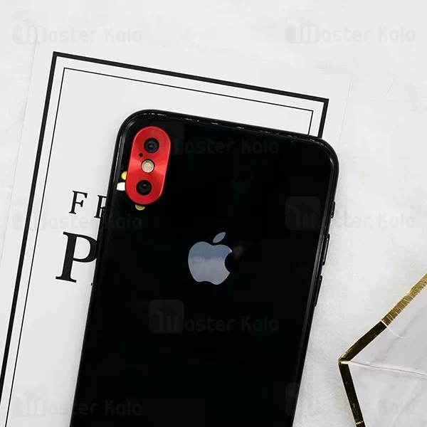 محافظ لنز فلزی دوربین موبایل اپل Apple iPhone X / XS Alloy Lens Cap