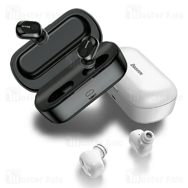 هندزفری بلوتوث دوتایی بیسوس Baseus Encok W01 True Wireless Earphones NGW01-01 دارای کیس شارژ