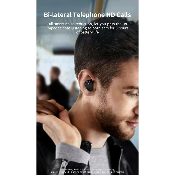 هندزفری بلوتوث دوتایی بیسوس Baseus Encok W01 True Wireless Earphones NGW01-01 دارای کیس شارژ