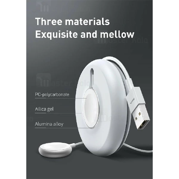 شارژر وایرلس Baseus YOYO Wireless Charger For Apple Watch 6 WXYYQIW03-A02