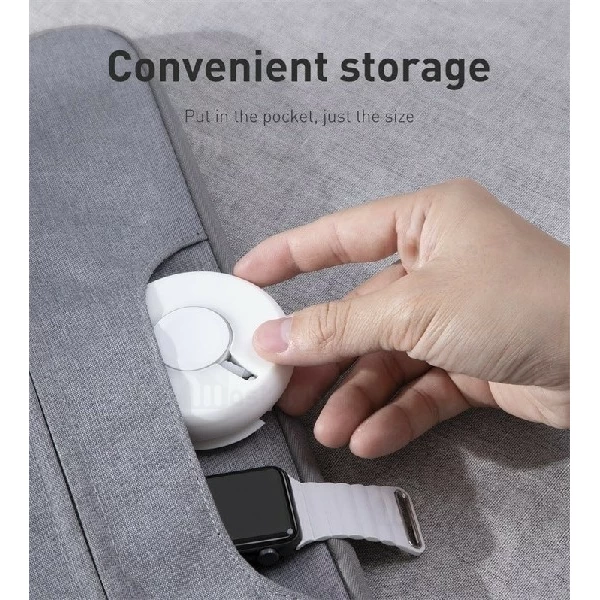 شارژر وایرلس Baseus YOYO Wireless Charger For Apple Watch 6 WXYYQIW03-A02