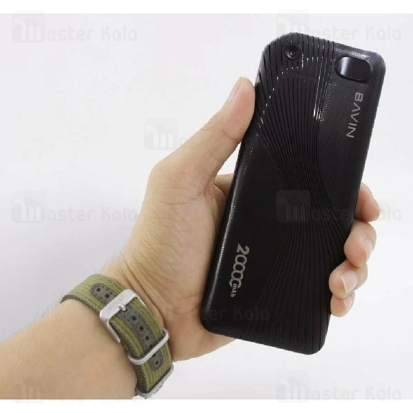 پاوربانک 20000 میلی آمپر باوین Bavin PC136S Power Bank توان 2.1 آمپر
