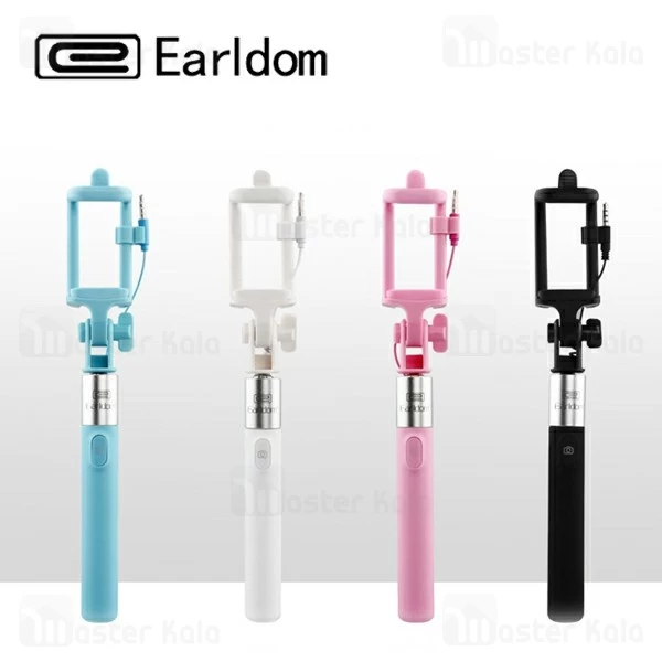 مونوپاد شاتر دار ارلدام Earldom ET-ZP05 Mini Selfie Stick طراحی مینی