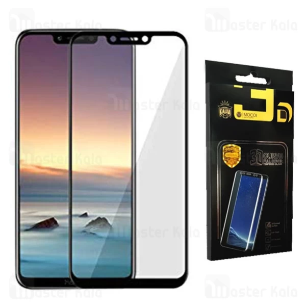 محافظ صفحه شیشه ای تمام صفحه تمام چسب هواوی Huawei Honor Play 9D Glass