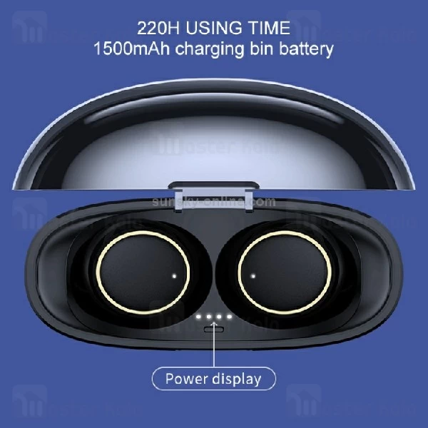 هندزفری بلوتوث دوتایی جویروم Joyroom JR-T05 Tws دارای کیس شارژ و ضد تعریق