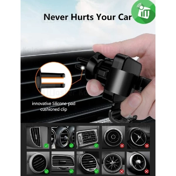 هولدر نیلکین Neekin B2 Vehicle Car Holder مناسب گوشی های 4 تا 6.5 اینچ