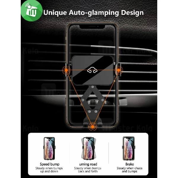 هولدر نیلکین Neekin B2 Vehicle Car Holder مناسب گوشی های 4 تا 6.5 اینچ