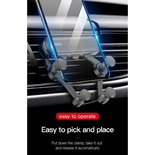 هولدر توتو TOTU DCTV-14 Keeper Car Holder مناسب گوشی 4 تا 6.5 اینچ