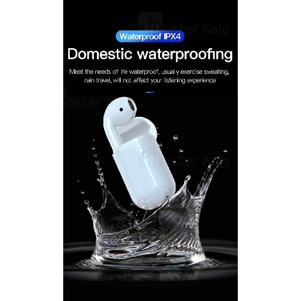 هدست بلوتوث طرح ایرپاد توتو TOTU EAUB-18 Glory Mono طراحی تک گوش