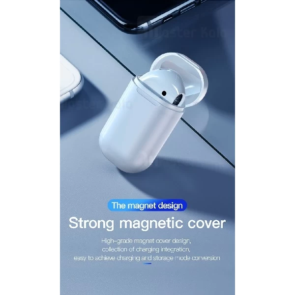 هدست بلوتوث طرح ایرپاد توتو TOTU EAUB-18 Glory Mono طراحی تک گوش