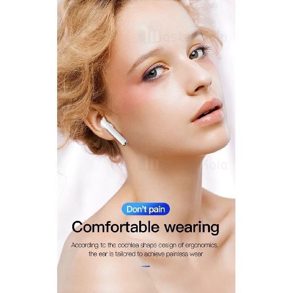 هدست بلوتوث طرح ایرپاد توتو TOTU EAUB-18 Glory Mono طراحی تک گوش