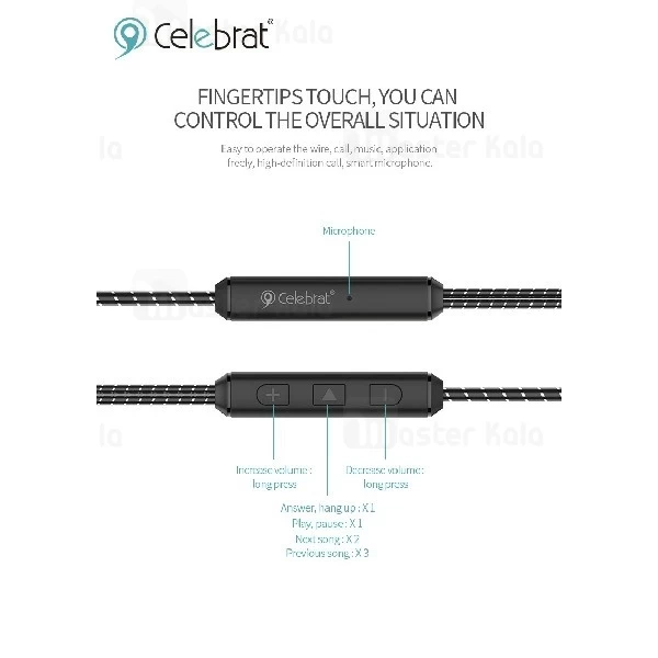 هندزفری سیمی وایسون YISON Celebrat N3 Magnetic Sport Earphone طراحی مگنتی