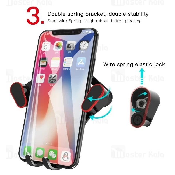 پایه نگهدارنده و هولدر یسیدو Yesido C53 Car Holder گوشی 4.7 تا 6.5 اینچ