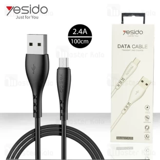 کابل میکرو یو اس بی یسیدو Yesido CA26 Micro USB Cable توان 2.4 آمپر