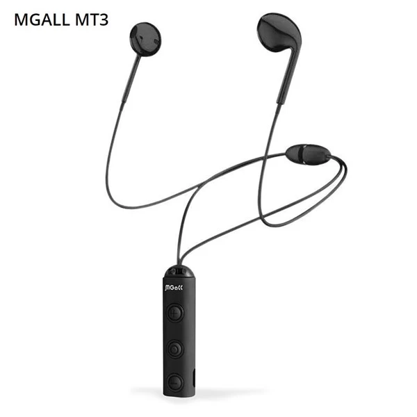 هندزفری بلوتوث گردنی طرح Earpad مگال mgall Mt3 Bluetooth headset