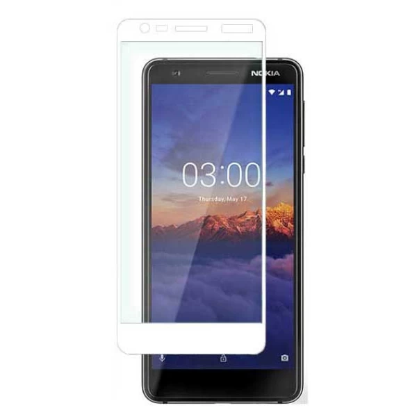 گلس تمام صفحه Nokia 3.1 2018 TT Full Glue Glass Full Screen Protector