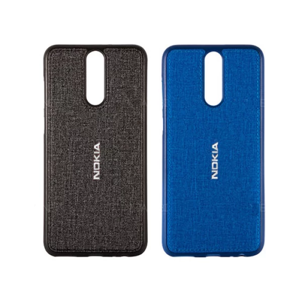 قاب طرح پارچه ای مناسب نوکیا Nokia X6 / 6.1 Plus