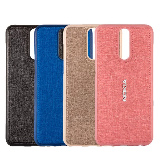 قاب طرح پارچه ای مناسب نوکیا Nokia X6 / 6.1 Plus