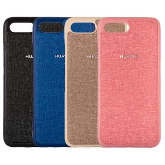 قاب طرح پارچه ای مناسب Huawei Y5 Prime 2018 / Y5 2018