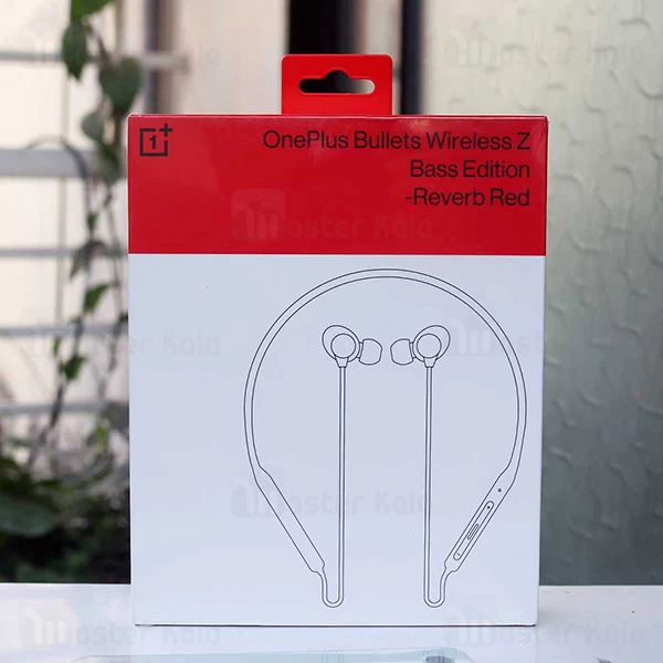 هندزفری بلوتوث OnePlus Bullets Wireless Z Bass Edition Reverb Red Headset