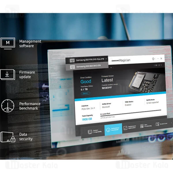 درایو SSD اینترنال سامسونگ Samsung 970 EVO Plus M.2 ظرفیت 250 گیگابایت