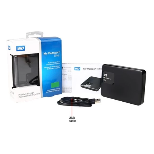 هارد اکسترنال وسترن دیجیتال 1 ترابایت Western Digital My Passport 1TB