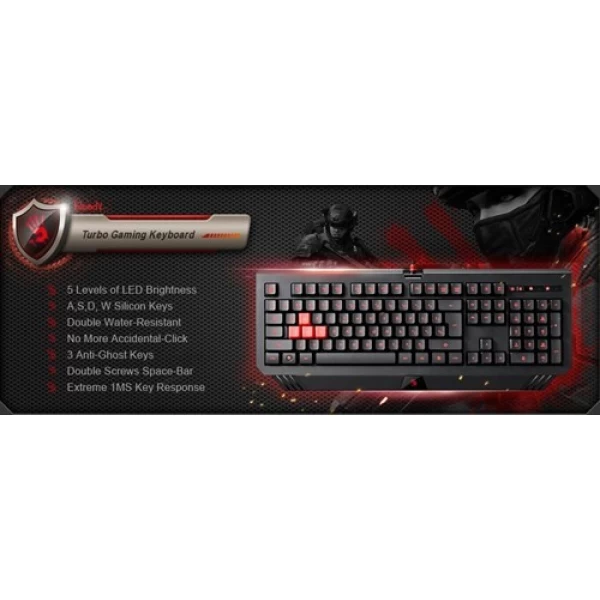 کیبورد گیمینگ ای فورتک A4Tech B120 Bloody