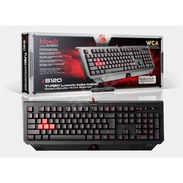 کیبورد گیمینگ ای فورتک A4Tech B120 Bloody
