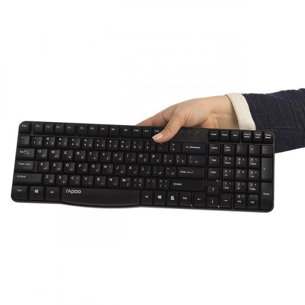کیبورد و ماوس رپو Rapoo N1820 با حروف فارسی