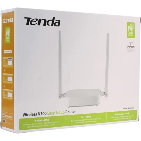 مودم وایرلس تندا +Tenda N301 N300 ADSL2