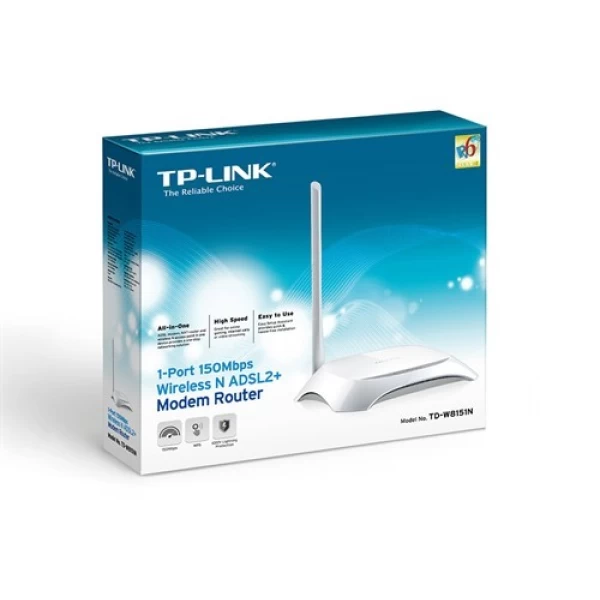 مودم وایرلس تی پی لینک TP-Link TD-W8151N N150