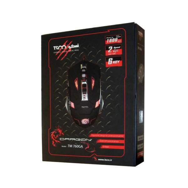 موس گیمینگ Tsco TM 760GA