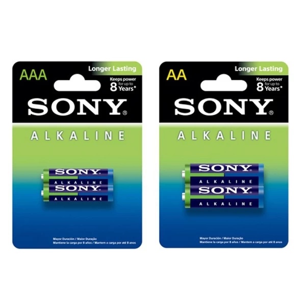 باتری نیم قلمی سونی مدل LR03 Alkaline AAA