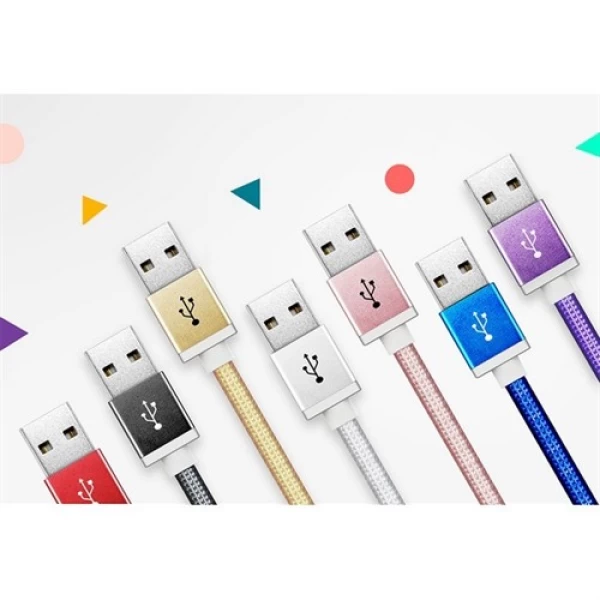 کابل میکرو یو اس بی ای دیتا Adata Reversible Aluminum