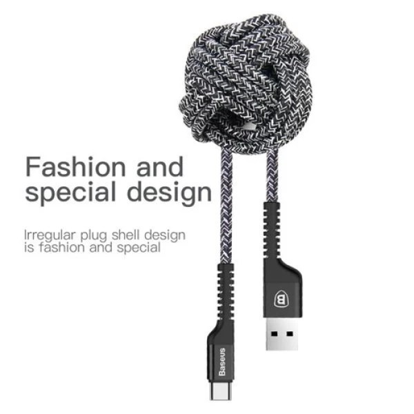 کابل شارژ Type C بیسوس Baseus Confidant Anti-break به طول 1.5 متر