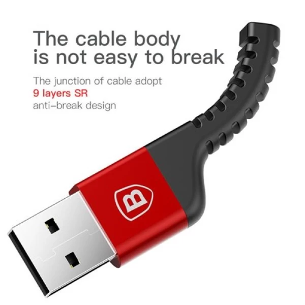 کابل شارژ Type C بیسوس Baseus Confidant Anti-break به طول 1.5 متر
