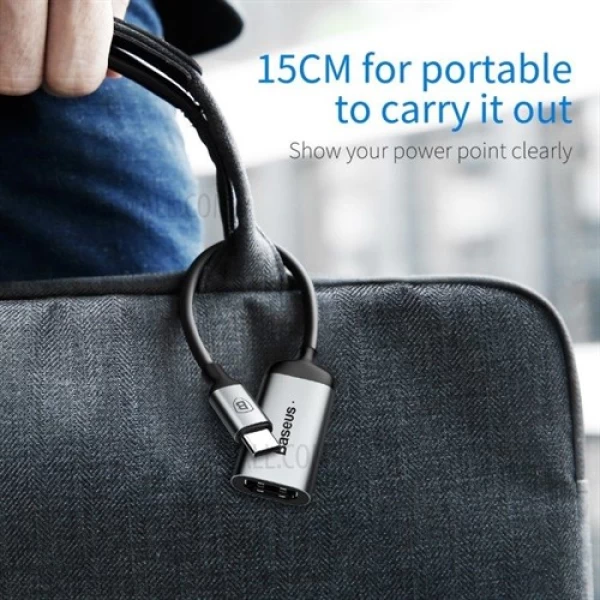 کابل تبدیل Type c به HDMI بیسوس Baseus GM40B-V2