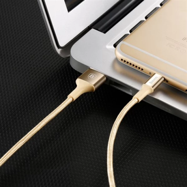 کابل لایتنینگ بیسوس Baseus Shining Cable With Jet Metal