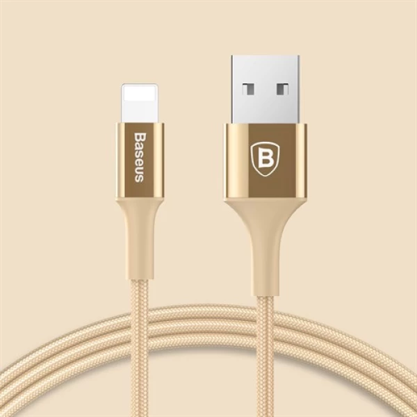 کابل لایتنینگ بیسوس Baseus Shining Cable With Jet Metal