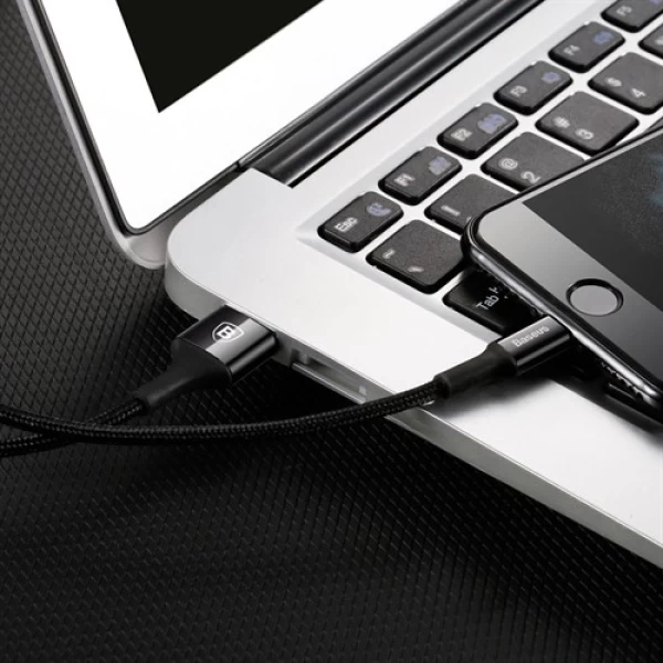 کابل لایتنینگ بیسوس Baseus Shining Cable With Jet Metal