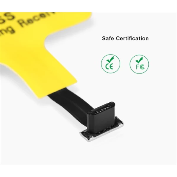 کیت شارژر وایرلس میکرو یو اس بی اوی Awei Qi Wireless Receiver