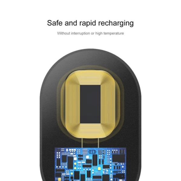 کیت Type C شارژر وایرلس Baseus Microfiber Wireless