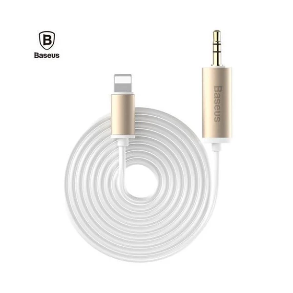 کابل انتقال صدا به لایتنینگ آیفون بیسوس Baseus B37 به طول 2 متر