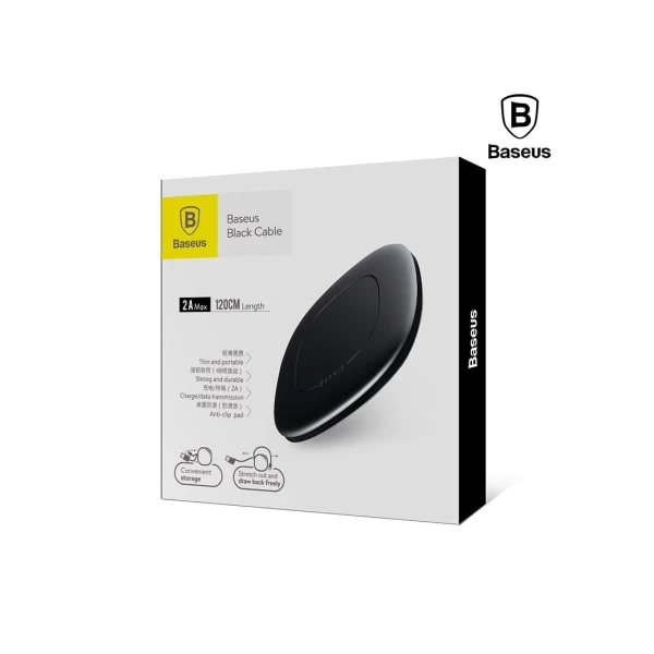 کابل لایتنینگ بیسوس Baseus Black Cable