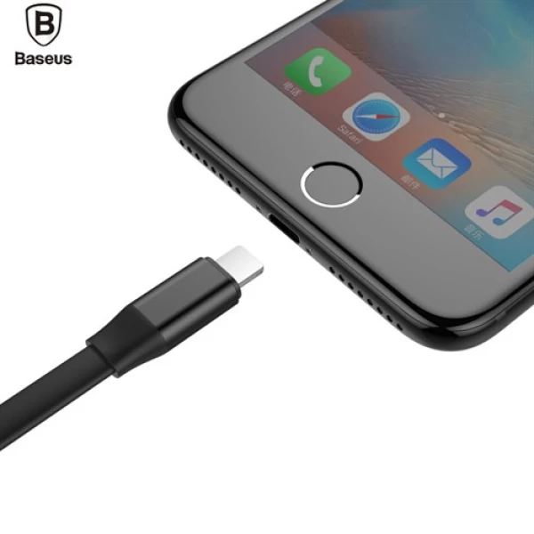کابل دو کاره بیسوس Baseus Two-in-one Portable Cable CALMBJ-01 میکرو و لایتنینگ